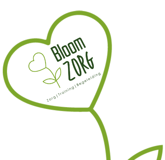 Bloomzorg Logo in bloem